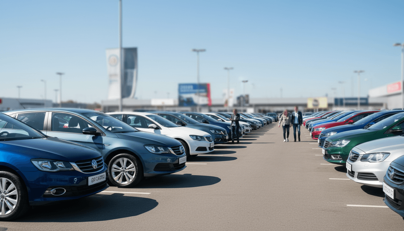 Fleet of rental vehicles