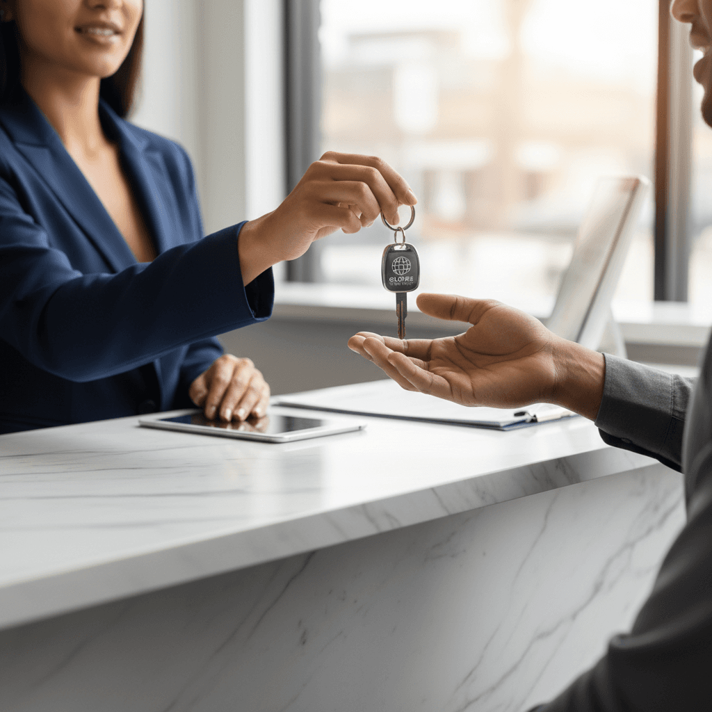 Pick up your vehicle